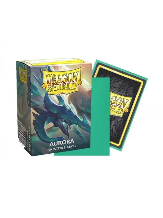 100 Dragon Shield Card Sleeves Aurora Matte